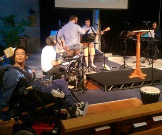 Arduino Wheel Chair Drum Kit