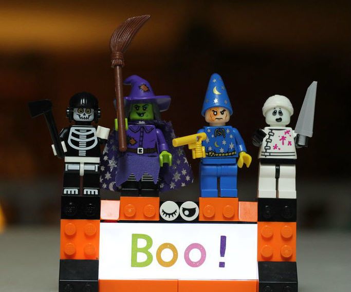 LED Backlight LEGO Boo! Night Light