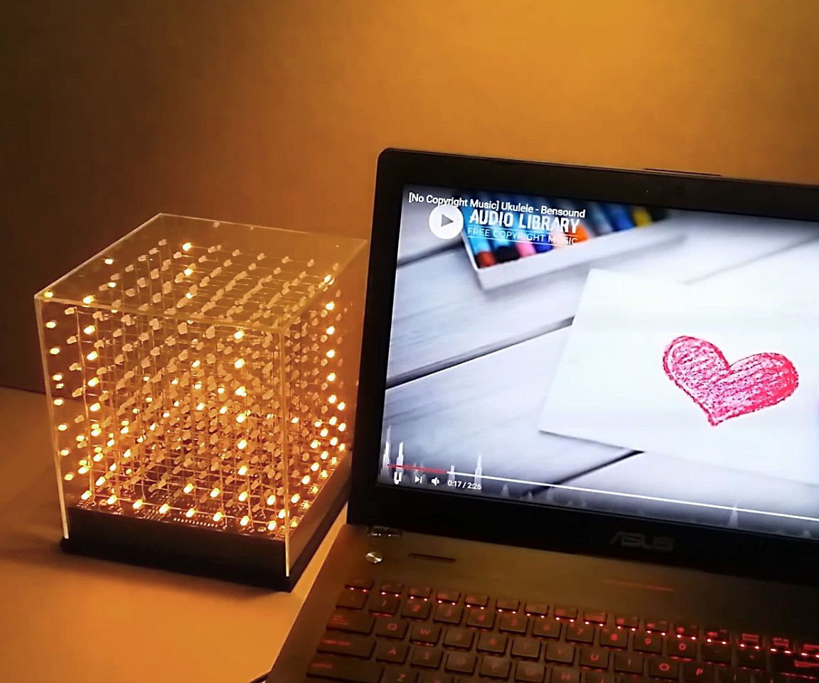 JolliCube Audio/Music Visualizer