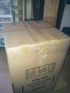 Wardrobe Box on Wheels