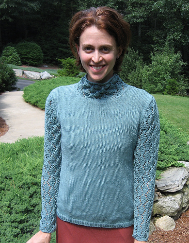 First Lace Project: Jade Pullover