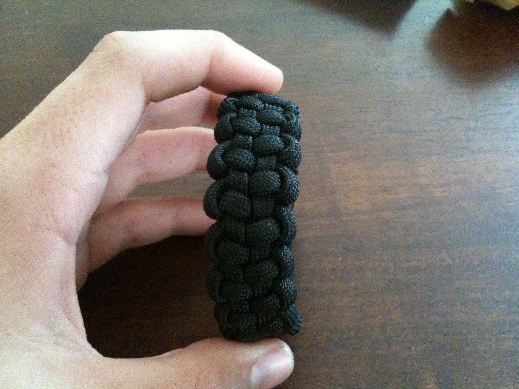 how to make a tire tracks paracord bracelet