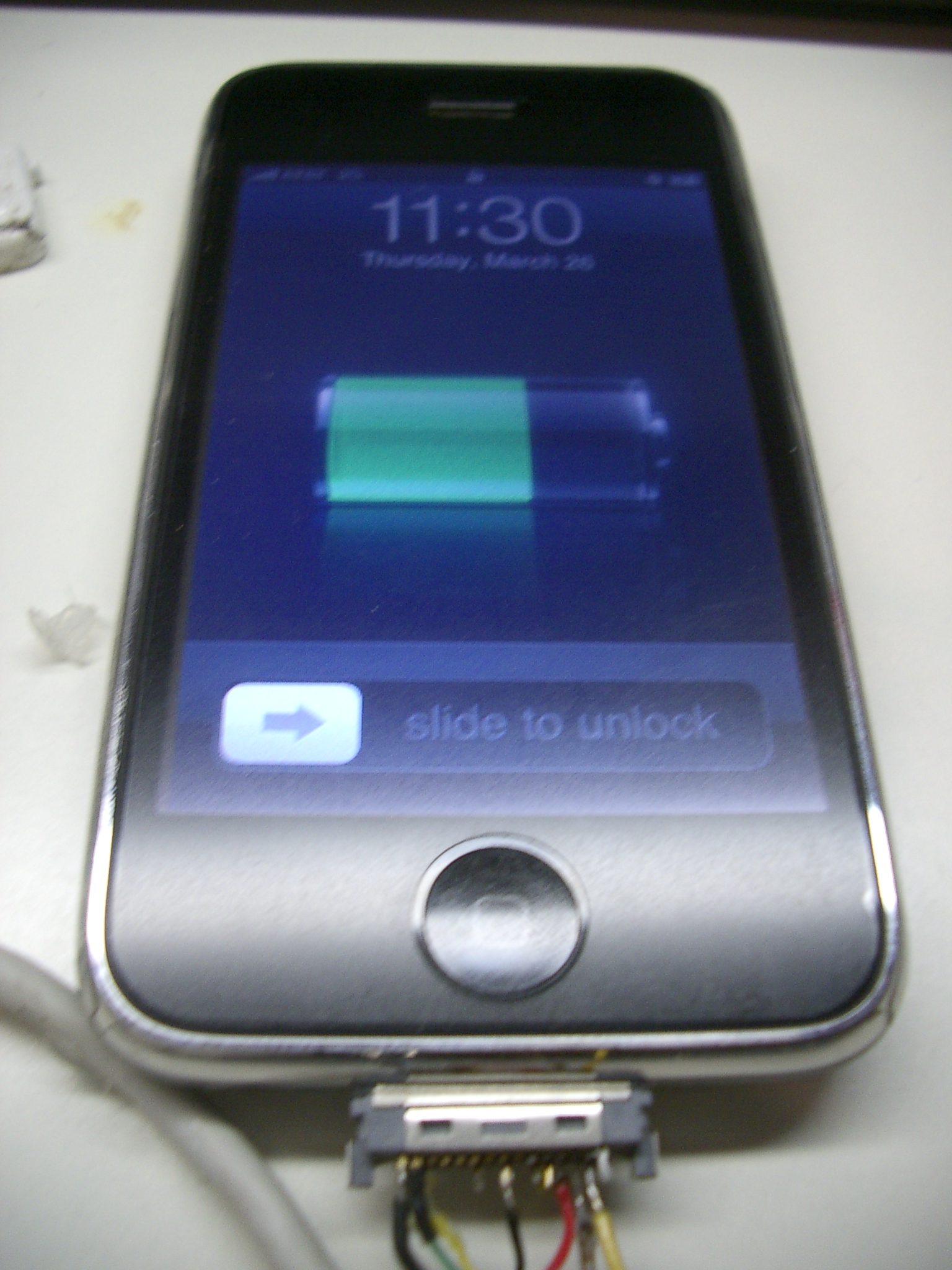 Add an IPhone Dock Connector to a Cardboard IPod Boombox 9 Steps