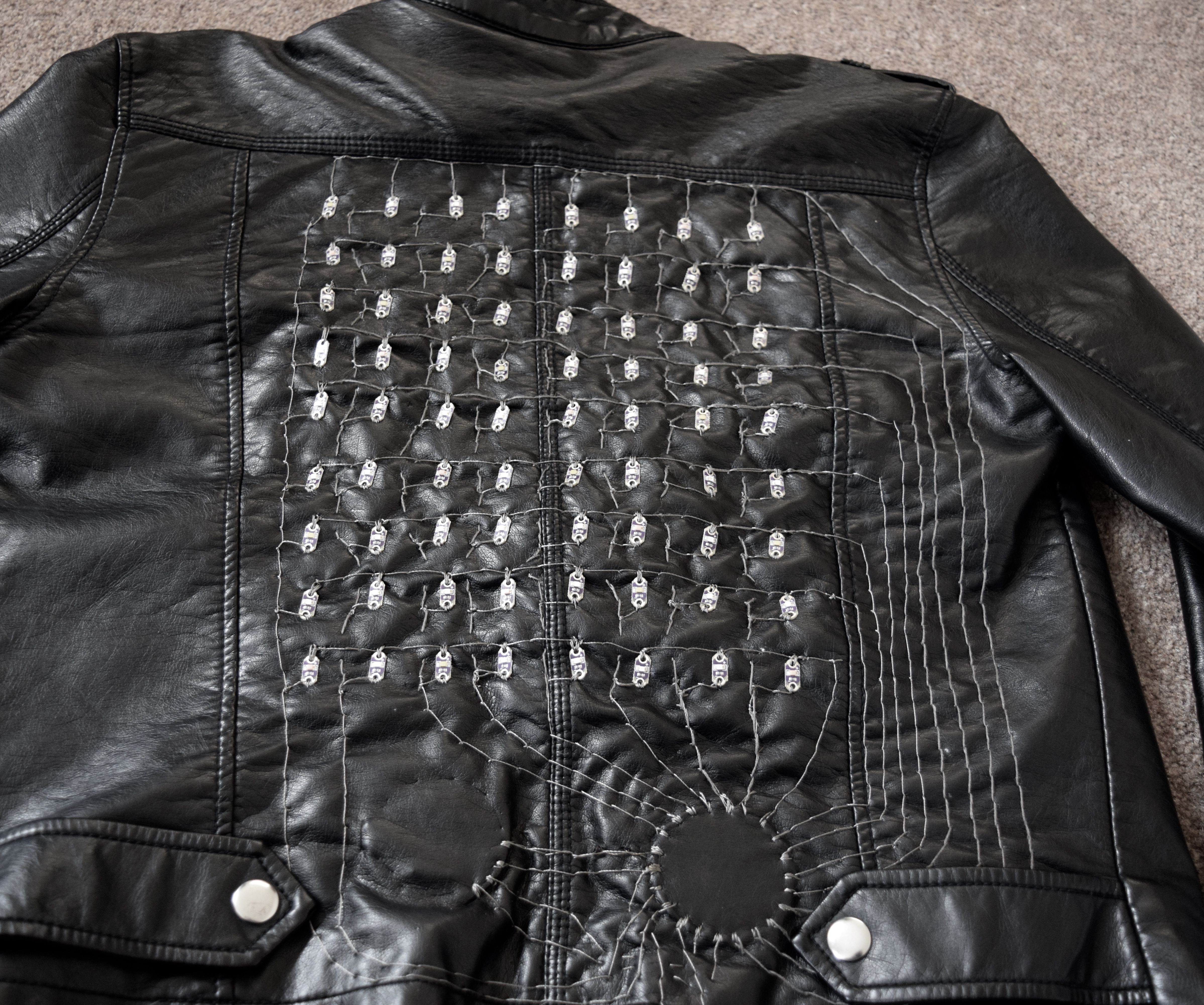 Light Show Jacket That Reacts to Music