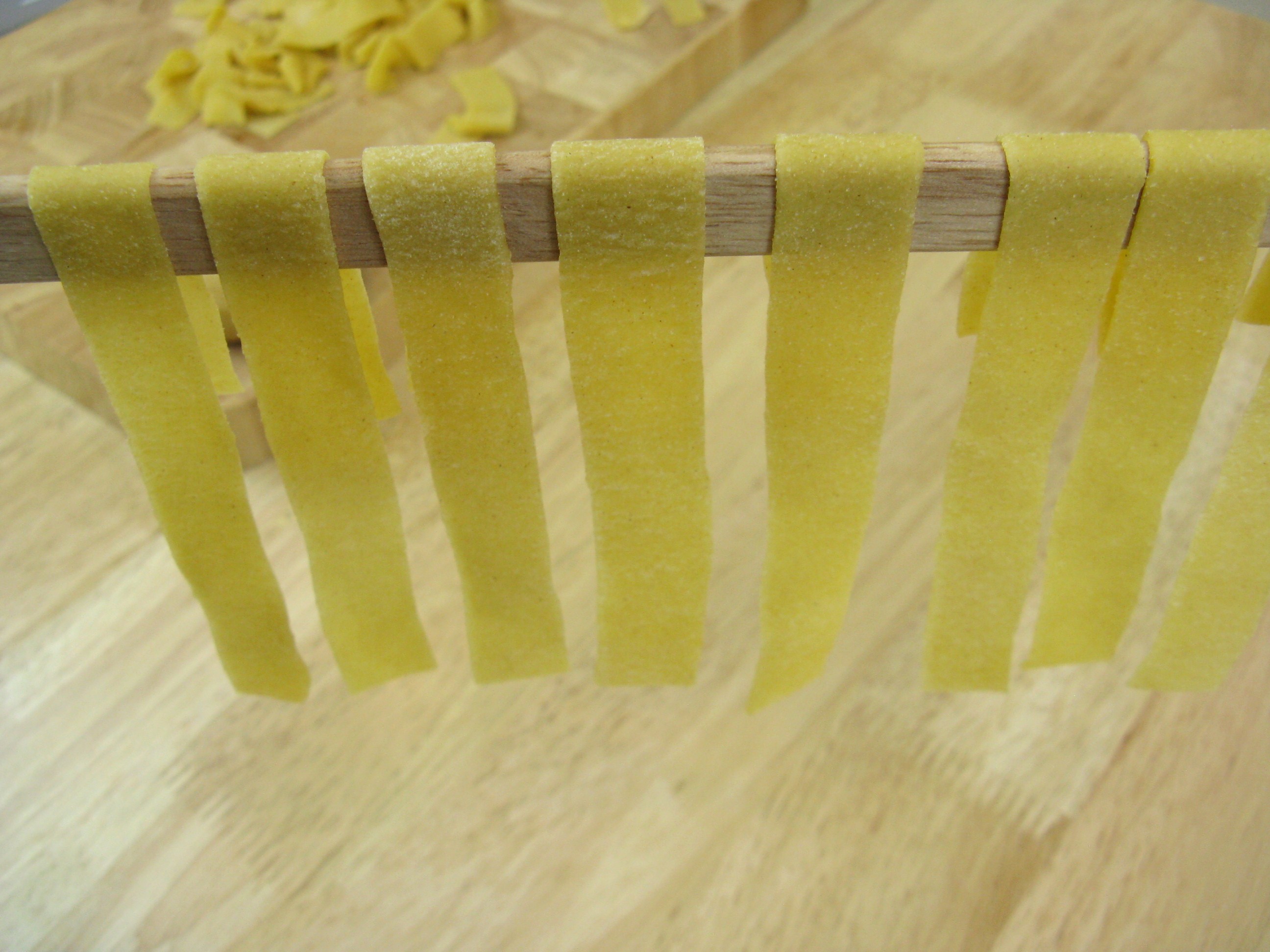 Fresh Tagliatelle (without a Pasta Machine) 13 Steps (with Pictures