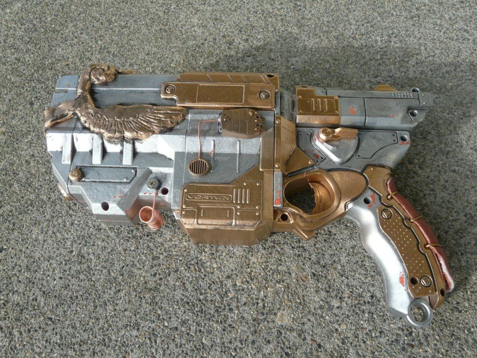 Steampunk Nerf Vigilon Mod