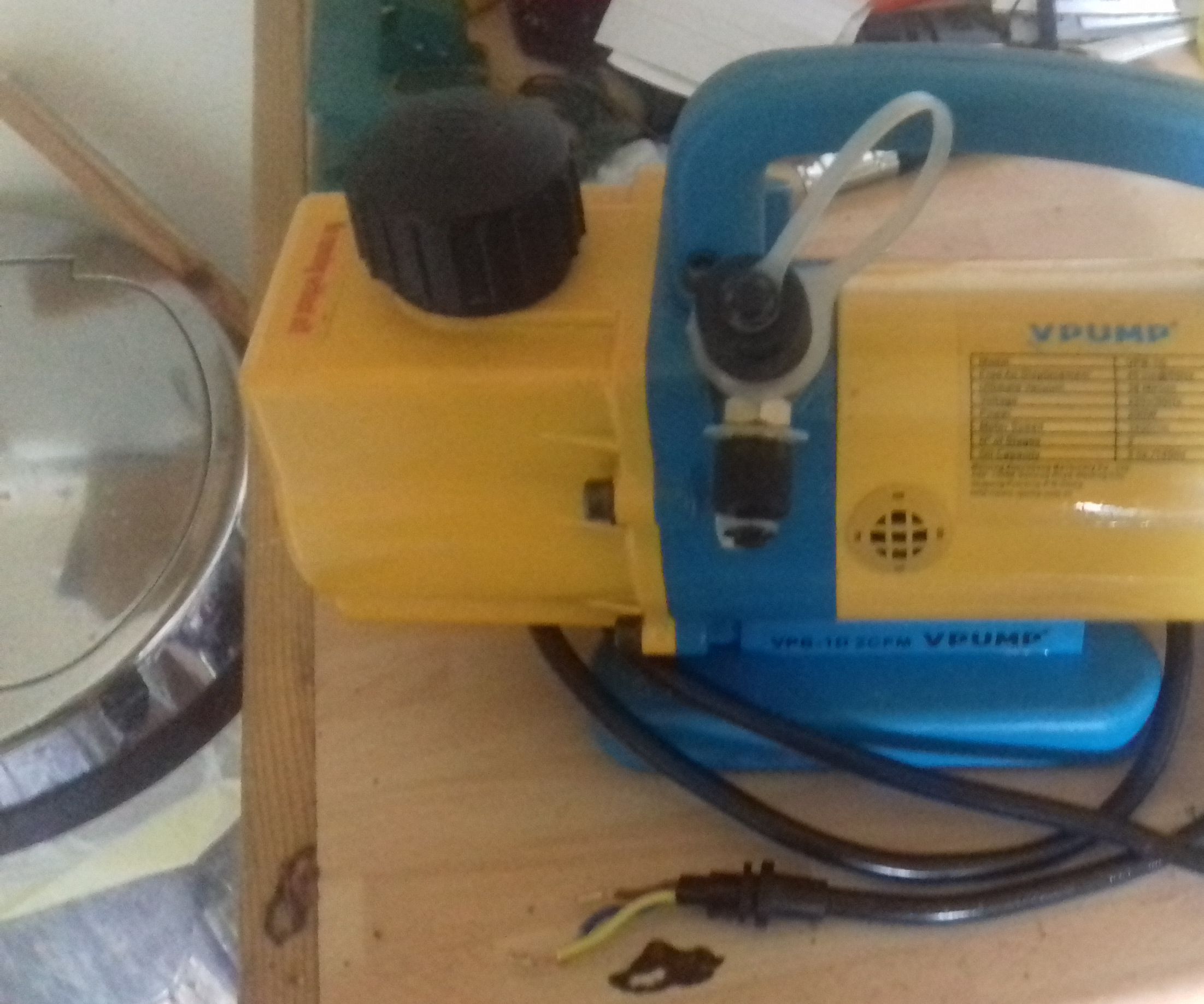 Inside a Vacuum Pump