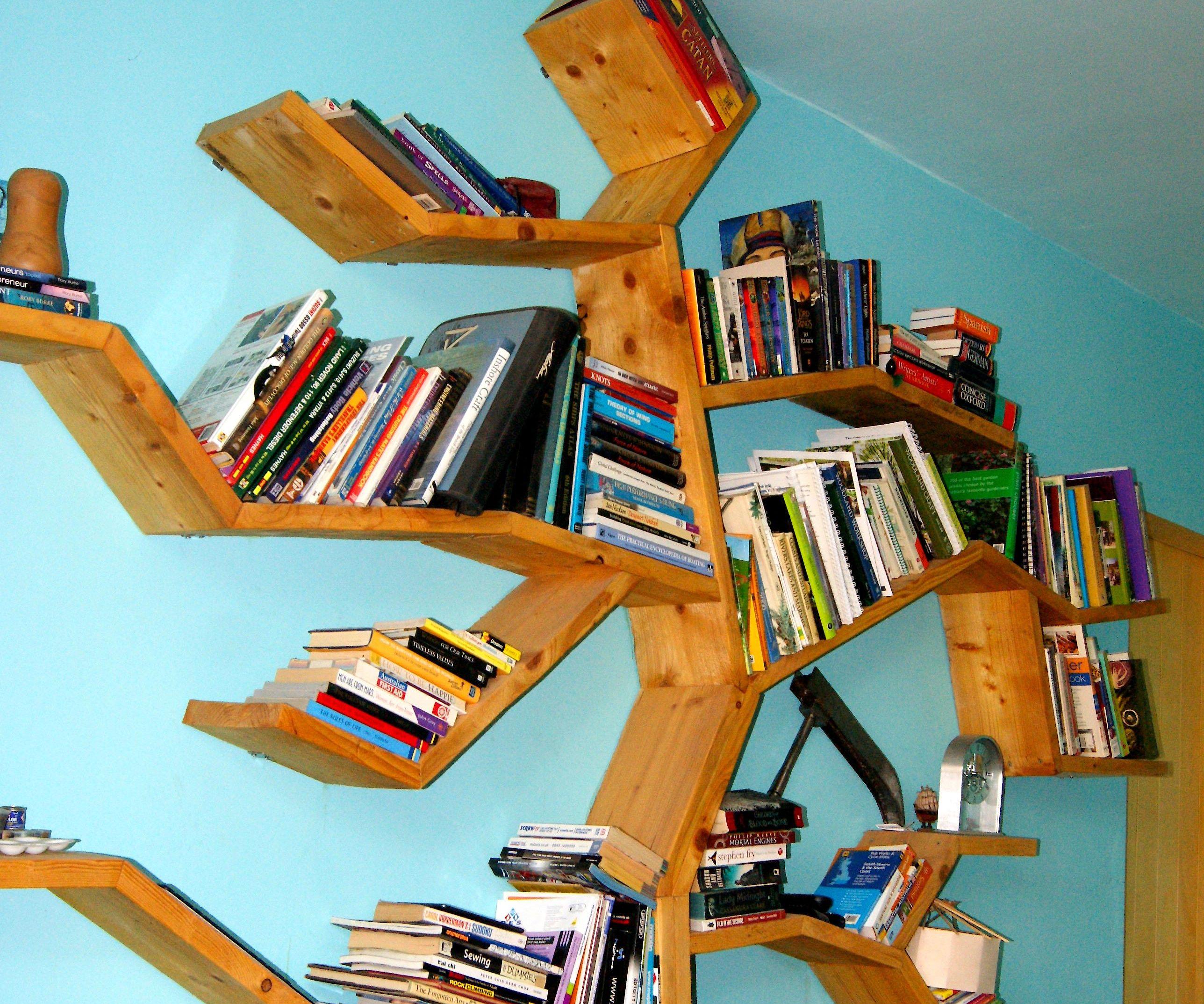 Tree of Knowledge, Scaffold Board Bookcase