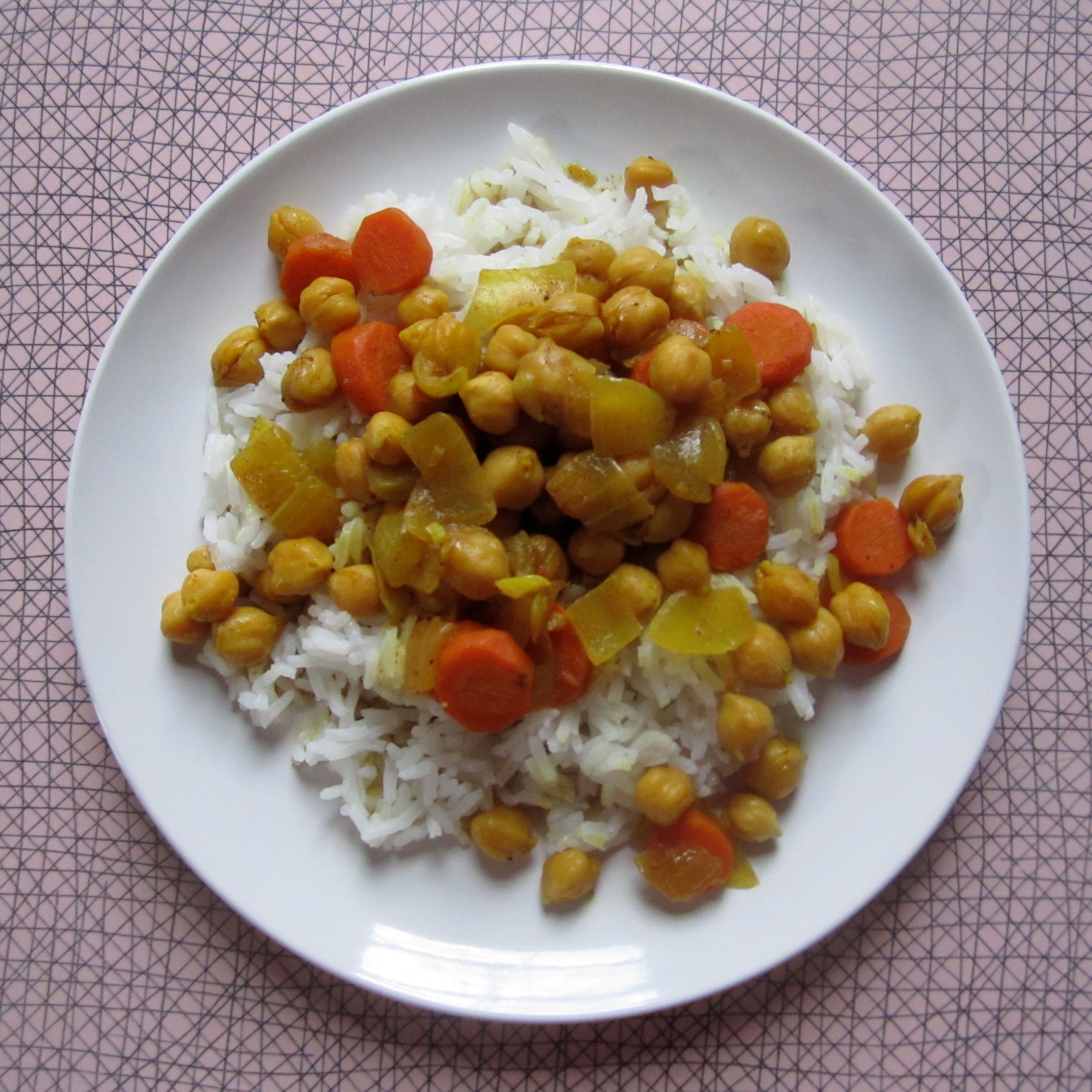 Chickpea and Carrot Tangine
