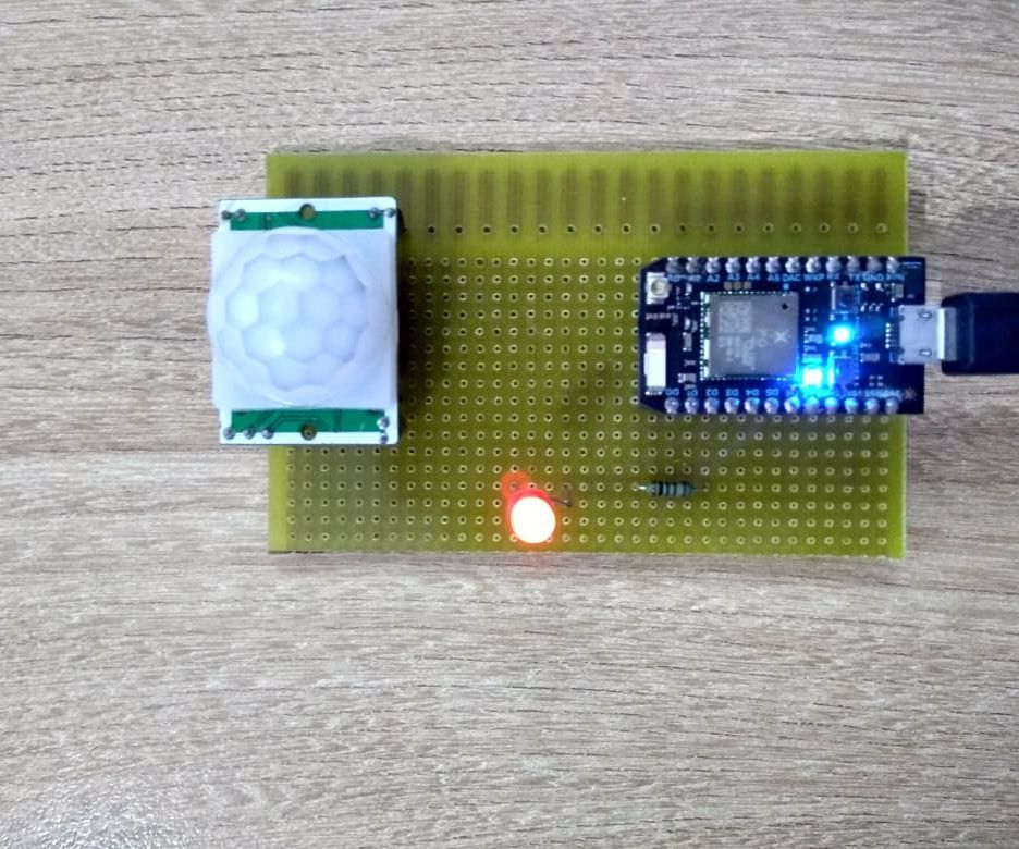 Conference Room Monitoring Using Particle Photon