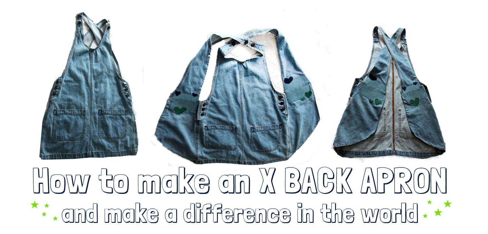 Make an X-back Work Apron