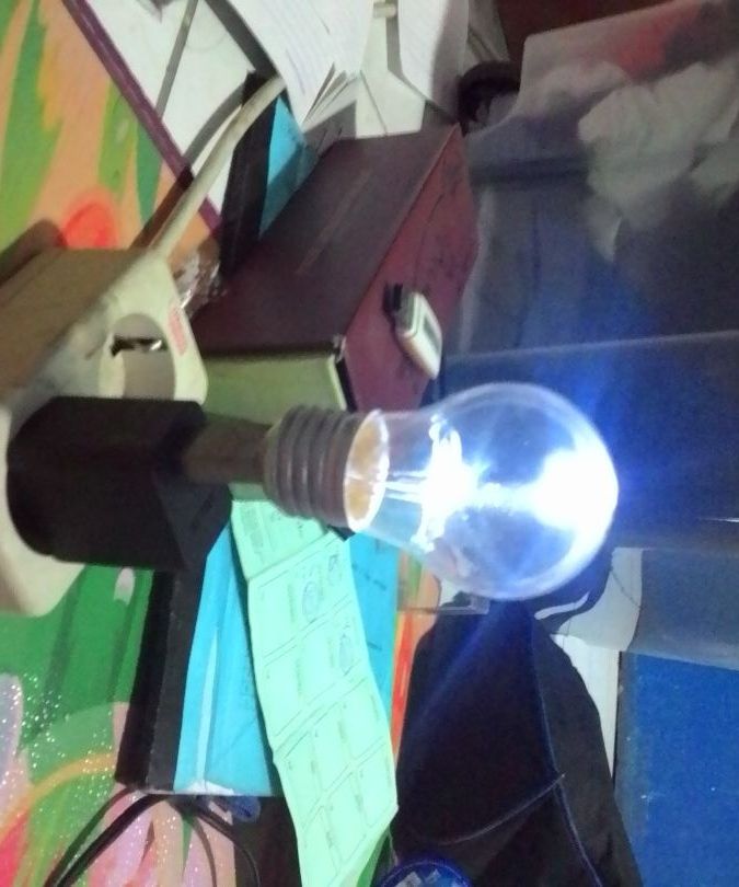 Make light sleep using the former and LED bulb