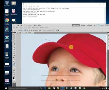 HOW TO SELECT ANY PART OF THE IMAGE IN PHOTOSHOP