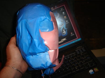 Prep Head for Painting Chrome