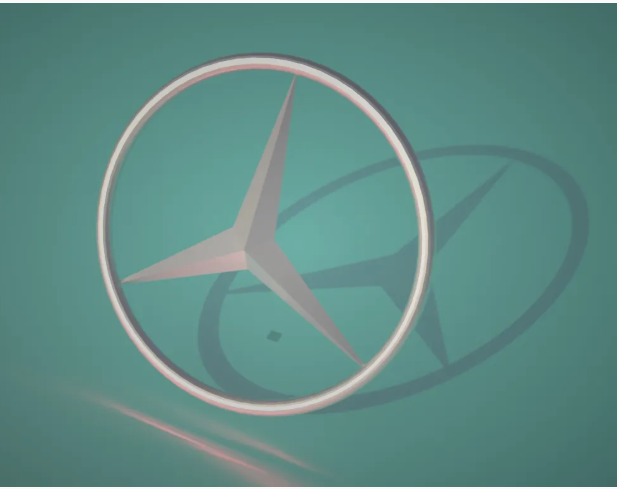 Designing a Mercedes Benz 3D Logo Using 3D CAD Software