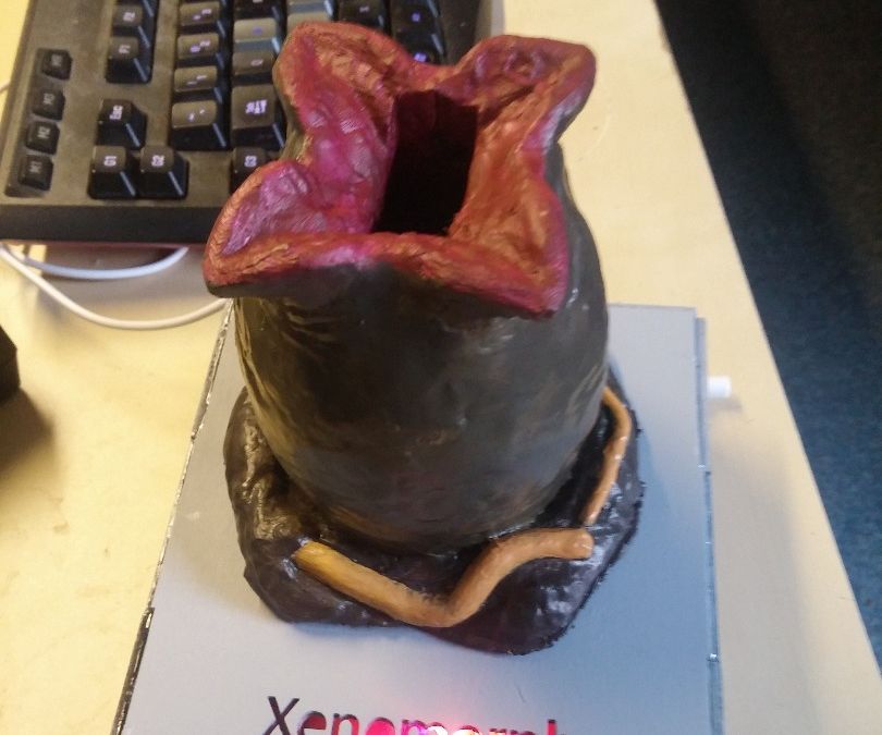 3D Printed Alien Ei Spaarpot