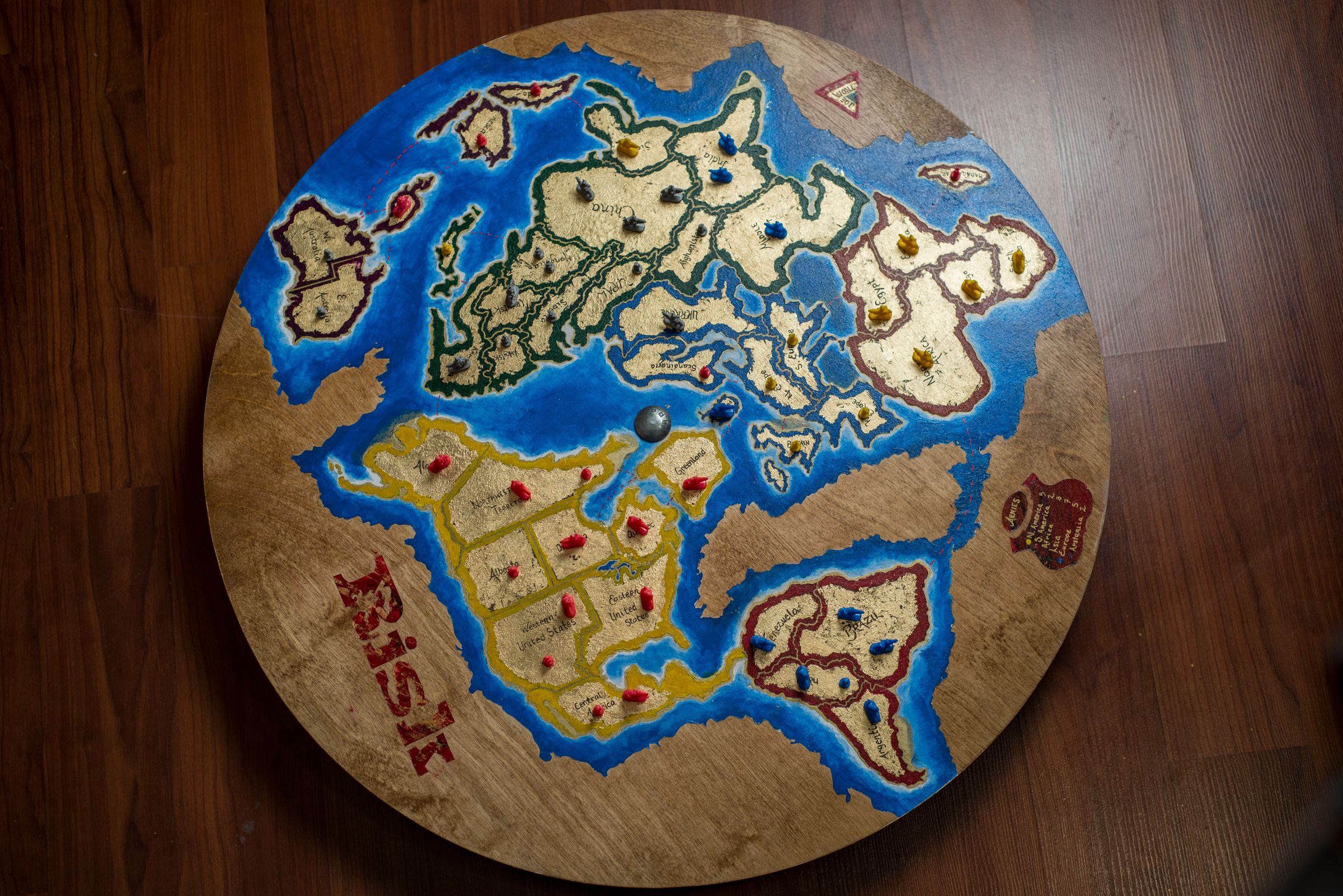 Magnetic Rotating Risk Board