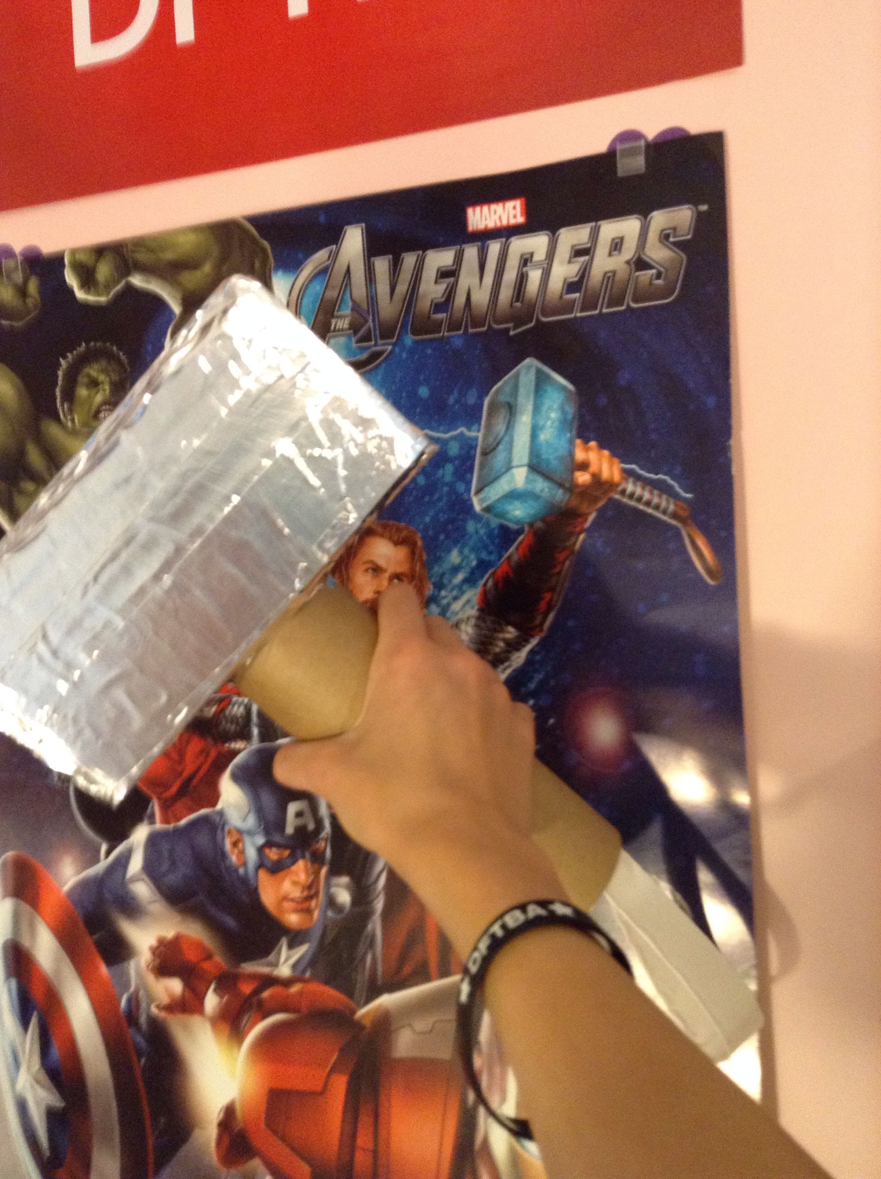 Simple Cardboard Thor Hammer 8 Steps Instructables