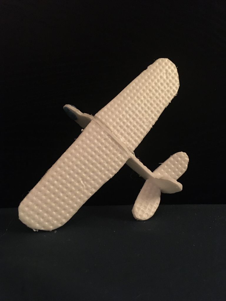 DIY Foam Glider 9 Steps