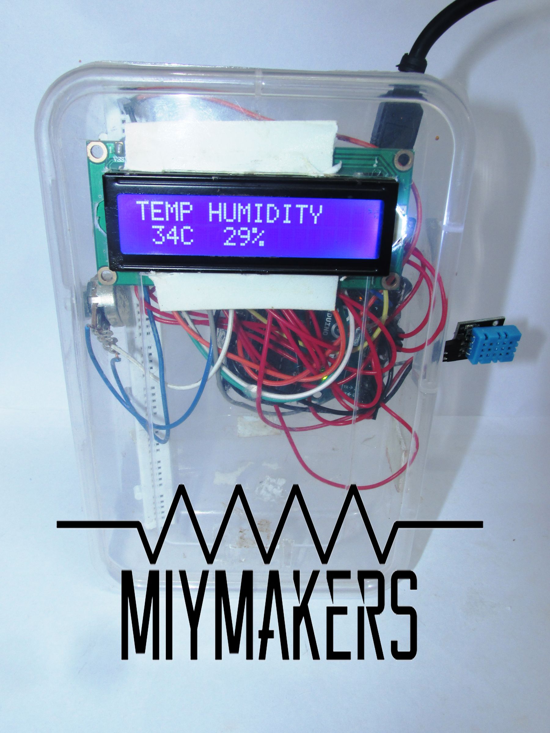 WEATHER BOX USING ARDUINO ~THE EASIEST