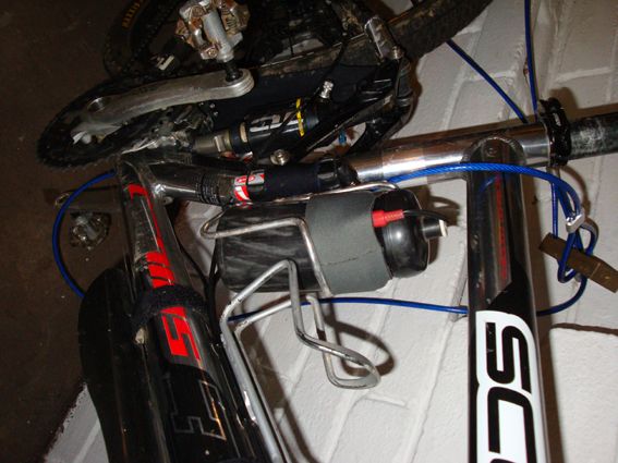 Water Bottle Battery Holder