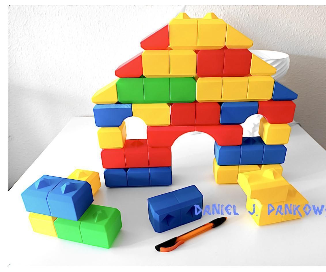 DoDoBloxy - Blocks for Kids. Fast 3D Printing.