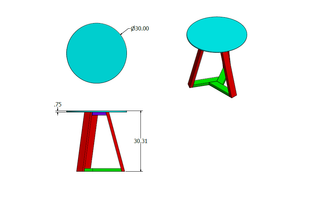 Simplex Round Table Simple Round Table : 15 Steps (with Pictures) - Instructables