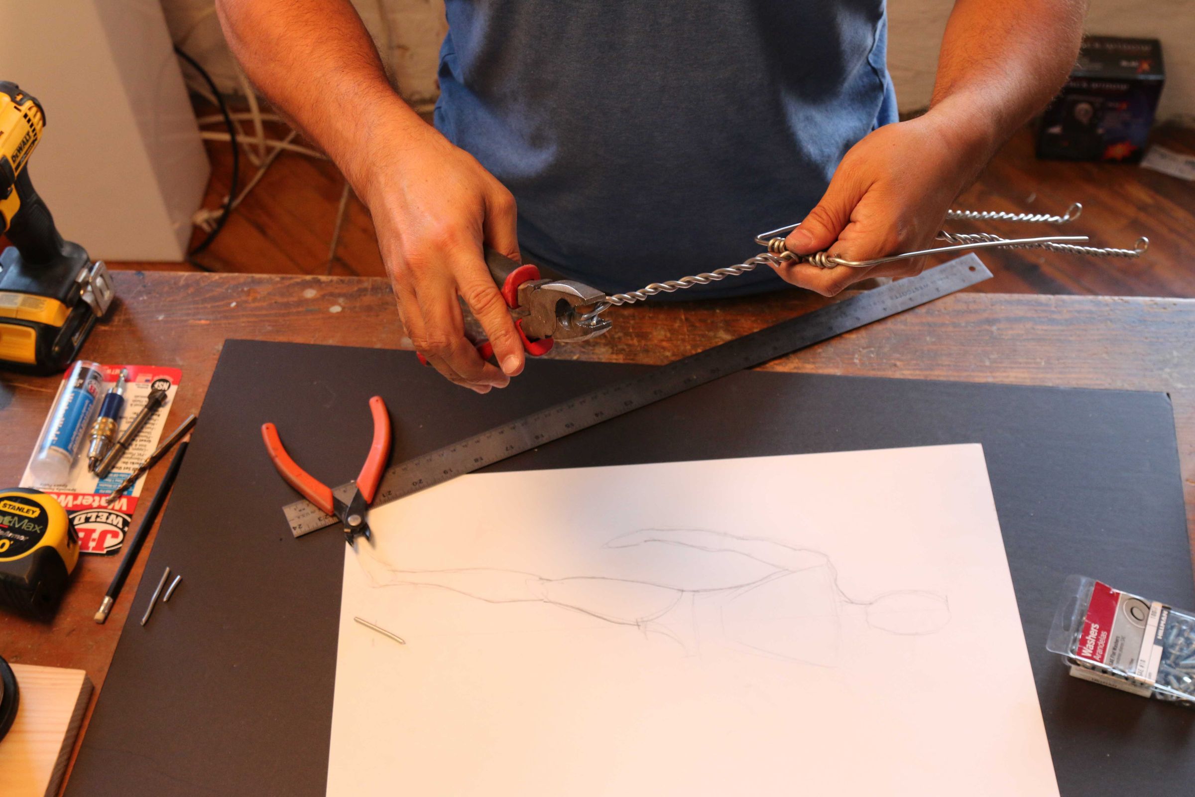Making an Armature for a Clay Sculpture : 21 Steps (with Pictures ...