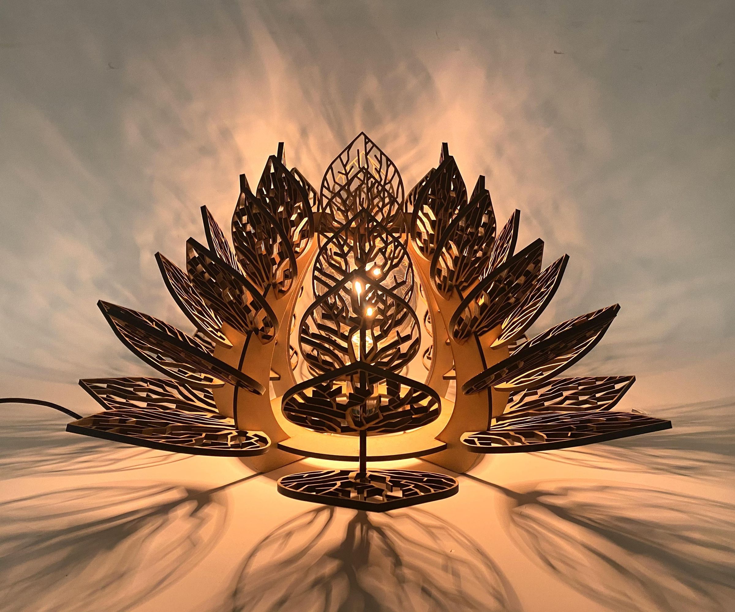 Laser Cutting a Lamp