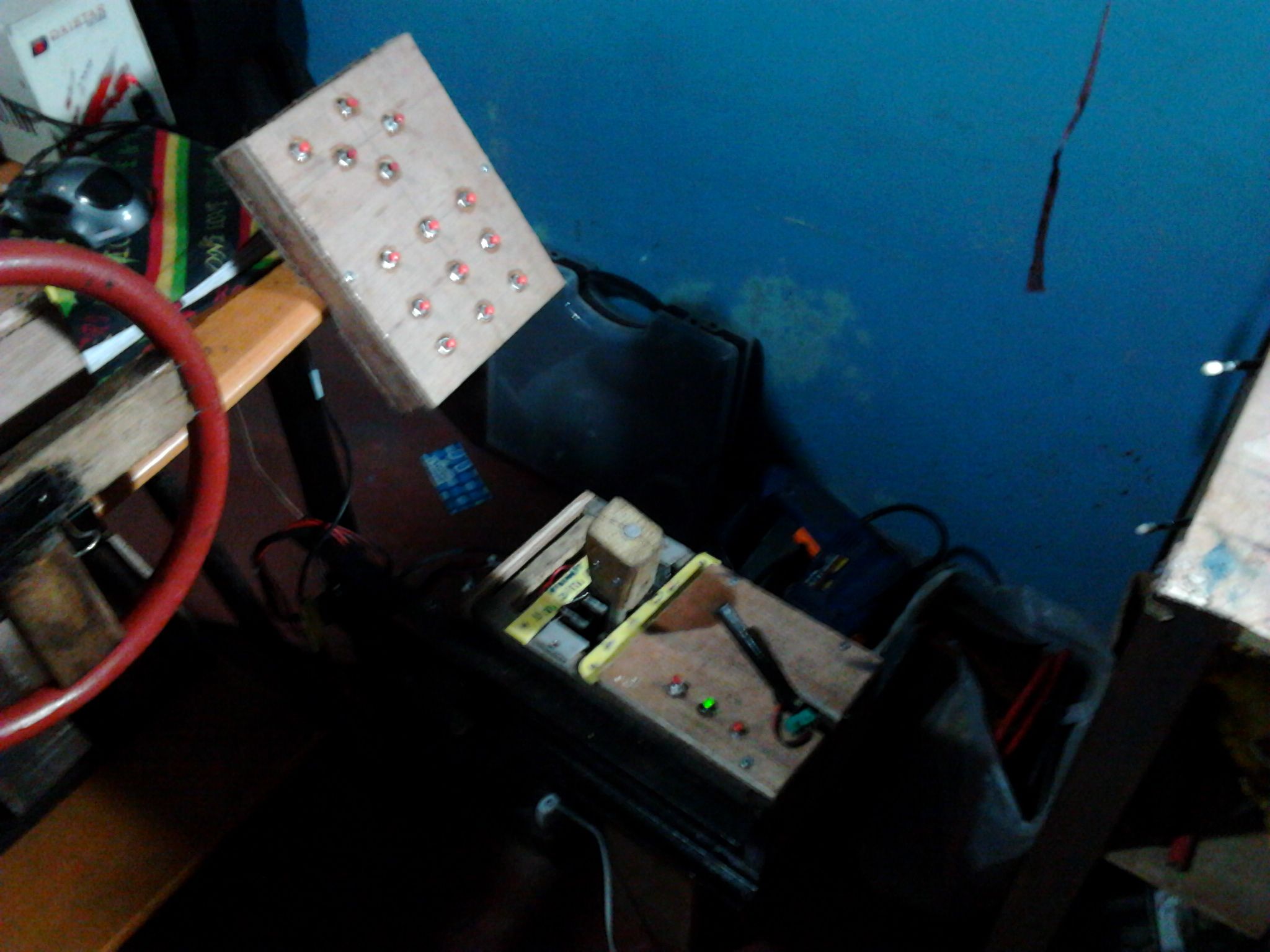 Home Made Pc Racing Game Controller Set