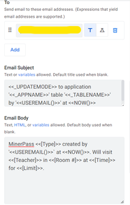 Make Email Notification Automation