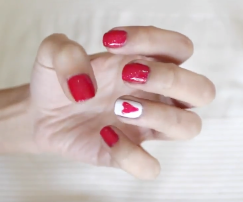 Valentine's Nail Art