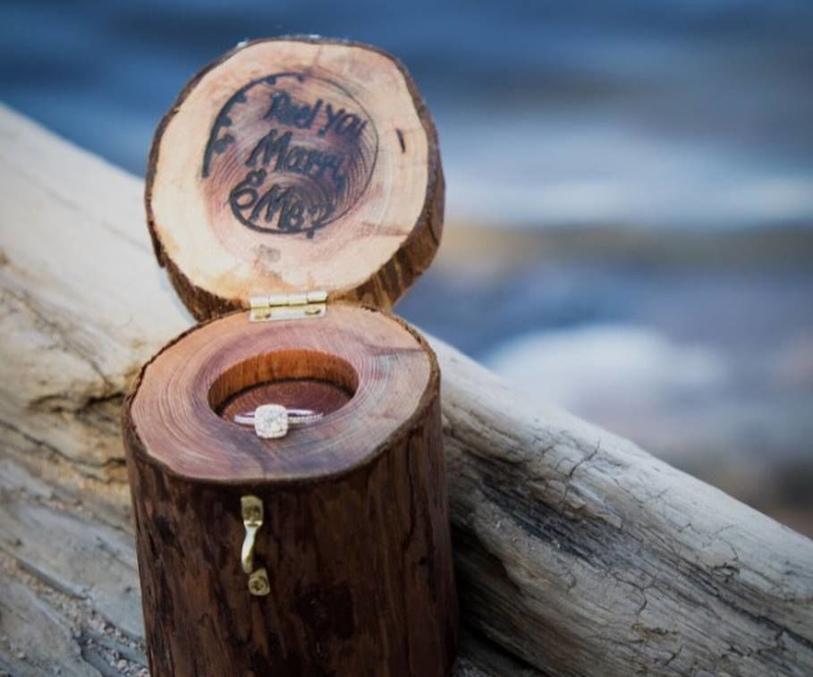 Reclaimed Ring Box
