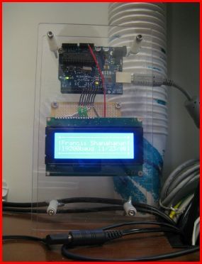 Arduino with 4x20 LCD and LCD Smartie over USB