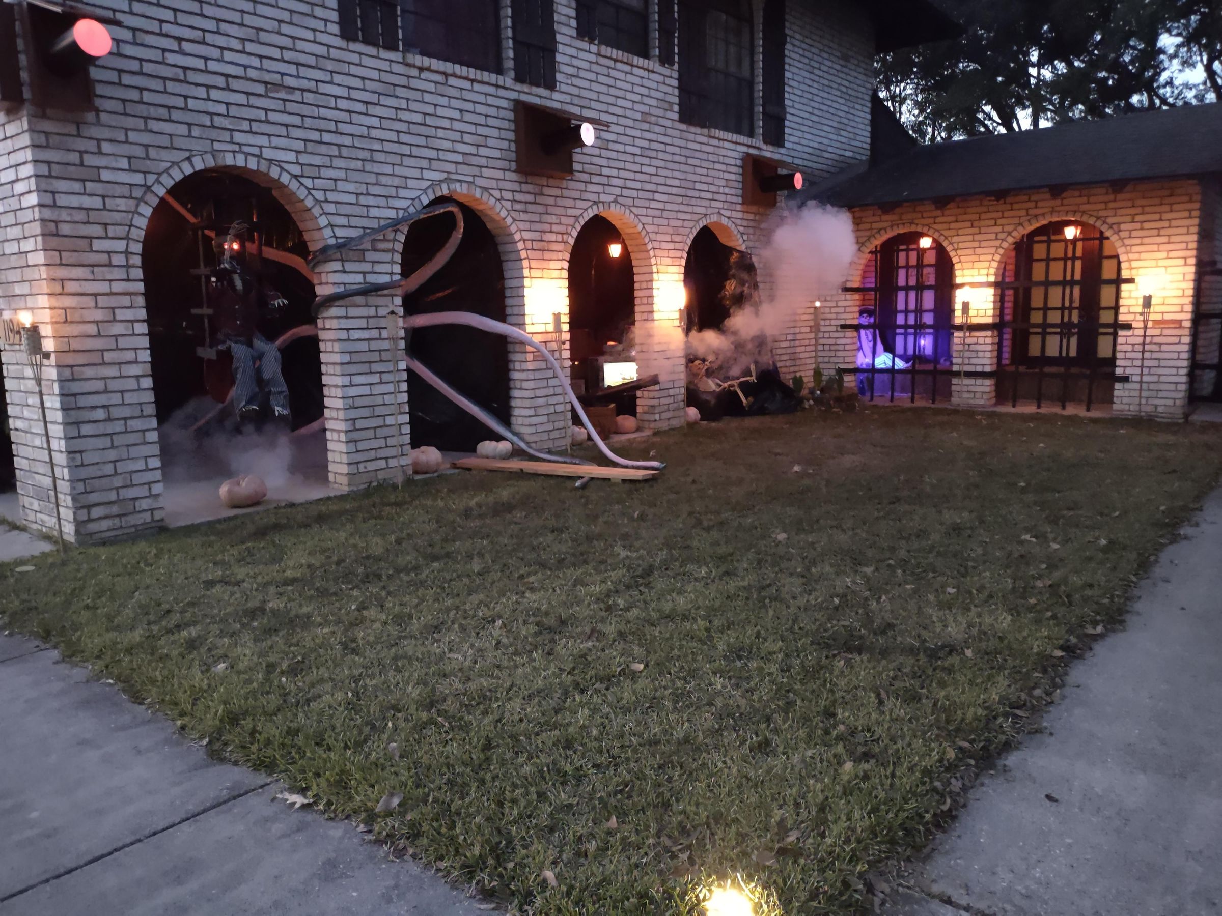 returned halloween decorations