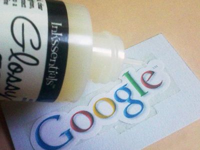 Attach the Picture to the Cardboard