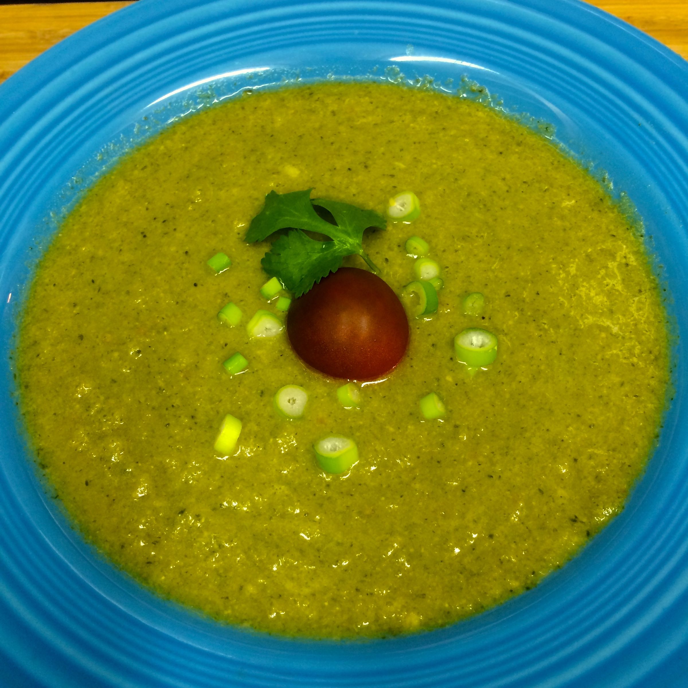 Broccoli Cheese Blender Soup 3 Steps Instructables