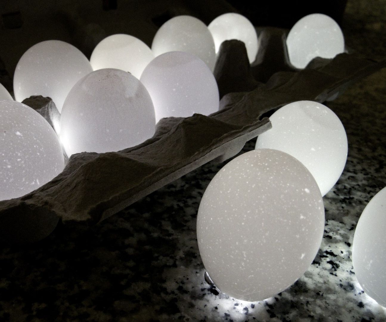 One Dozen Egg Lights