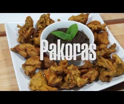 Vegetable Pakoras (video Recipe)