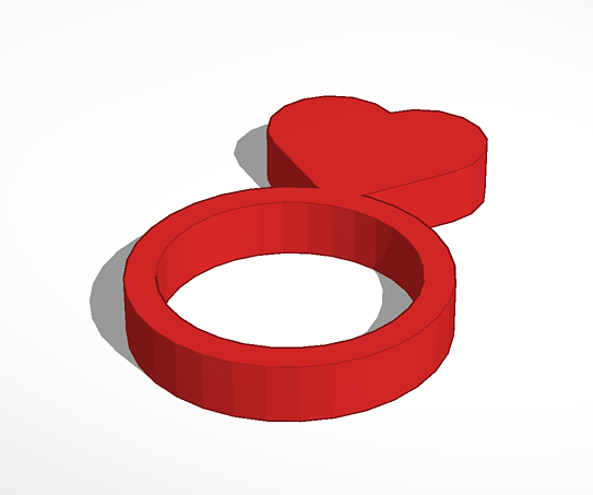 Collection Cover Image: Simple Heart Ring