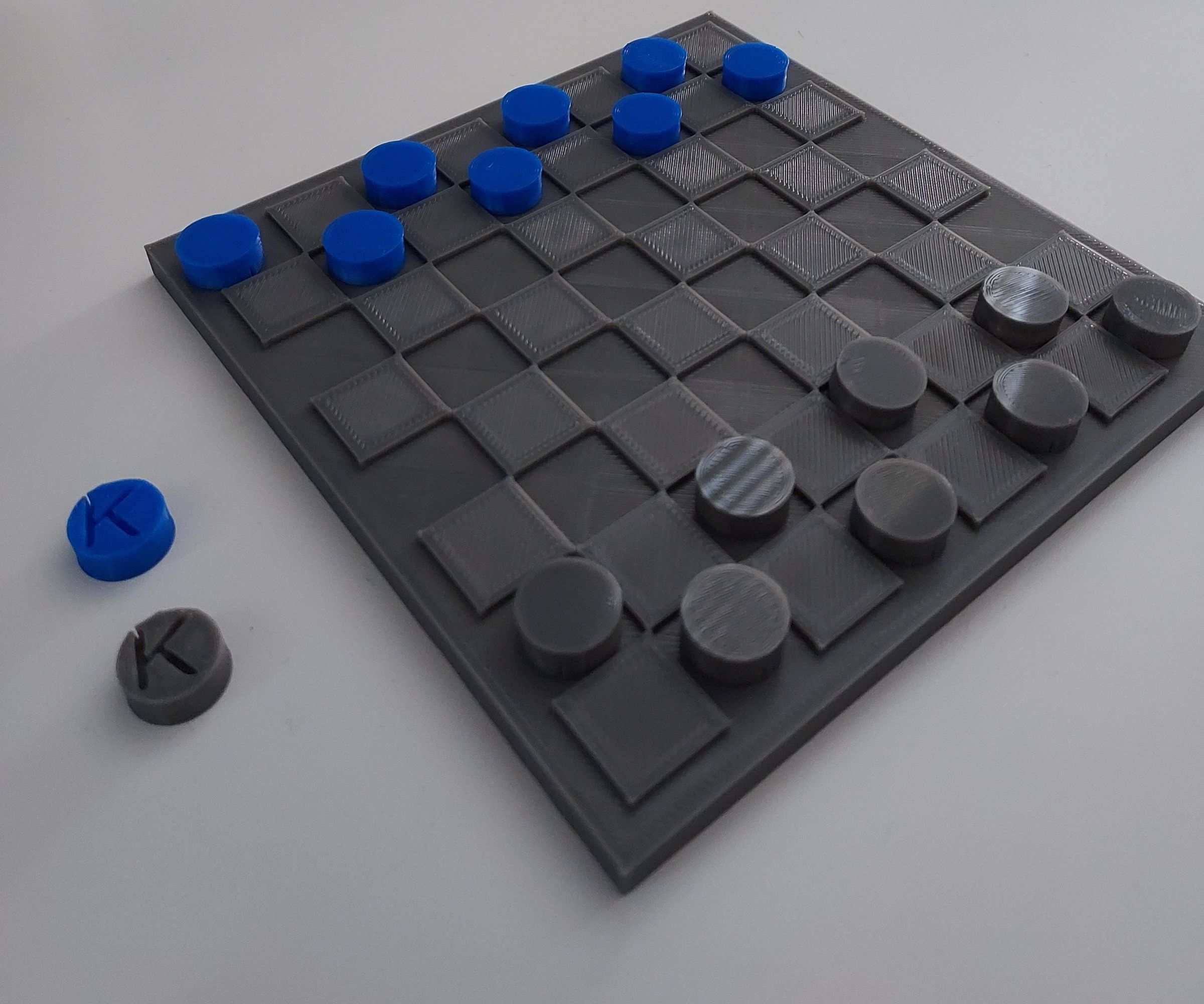 Miniature/Travel Checkers Set