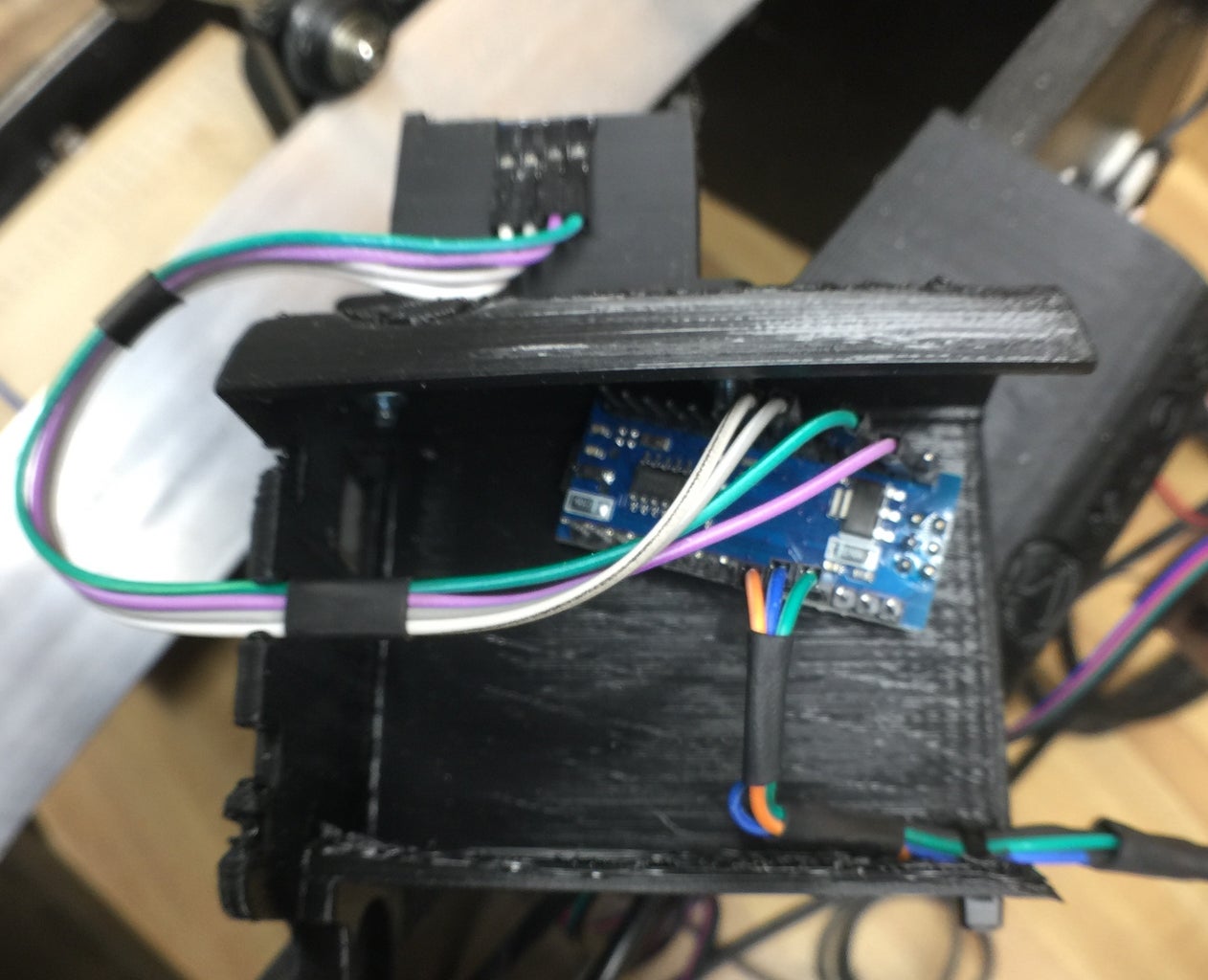 Optionally 3D Print the OLED Display Holder and Electronic Enclosure