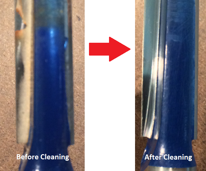 Cleaning off Pitch & Resin from Router Bits and Saw Blades