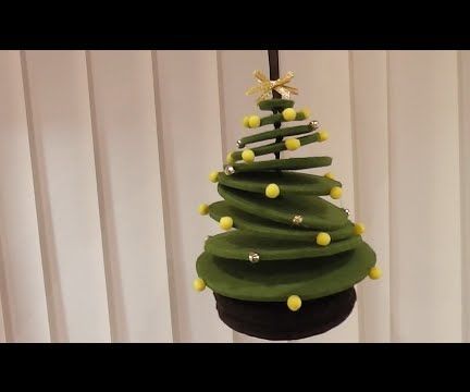 How to Make a 3D Felt Christmas Tree
