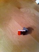 Size 3 lego dog