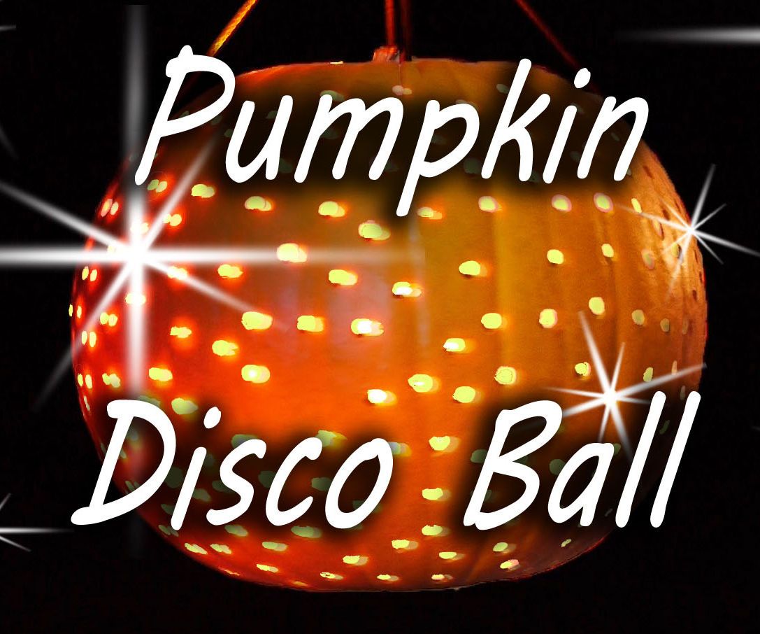 Pumpkin Disco Ball - Halloween Party