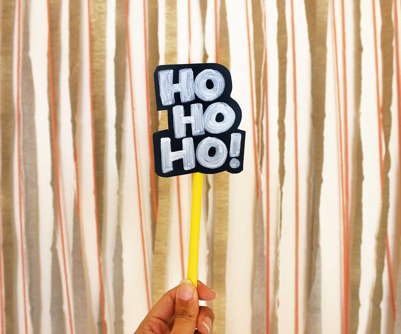 DIY Photobooth Navideño