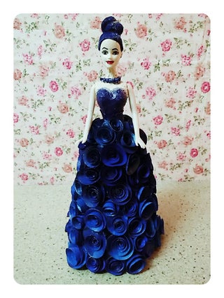 DIY Hand Crafted 3D Doll in Indigo(moulded). : 7 Steps (with