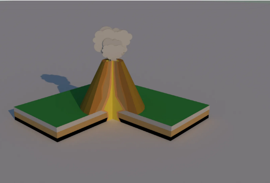How to Design a Volcano Using SelfCAD