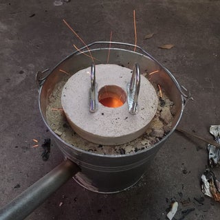 How To Make The Mini Metal Foundry 10 Steps With Pictures